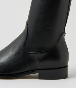 NOCKKS DJ BLACK BLACK HEEL STRETCH SMOOTH