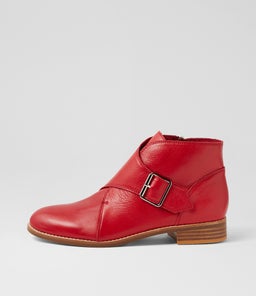 NYGLE DJ DK RED LEATHER