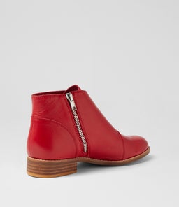 NYGLE DJ DK RED LEATHER