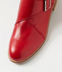 NYGLE DJ DK RED LEATHER