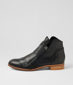 NORYS DJ BLACK NATURAL HEEL LEATHER