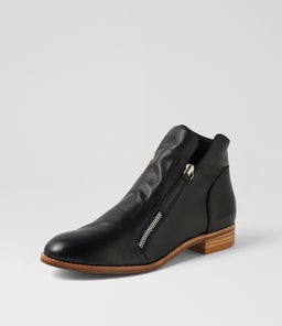 NORYS DJ BLACK NATURAL HEEL LEATHER
