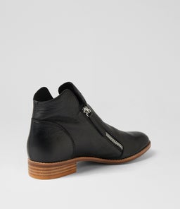 NORYS DJ BLACK NATURAL HEEL LEATHER