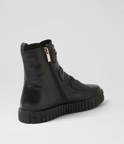 OLOMO DJ BLACK BLACK SOLE LEATHER