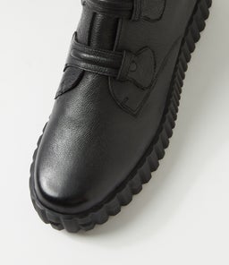 OLOMO DJ BLACK BLACK SOLE LEATHER