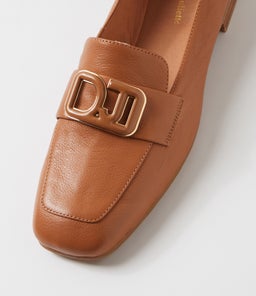 PAYTIME DJ DK TAN LEATHER