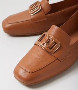 PAYTIME DJ DK TAN LEATHER