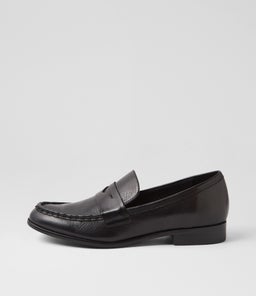 QUILSON DJ BLACK BLACK HEEL LEATHER