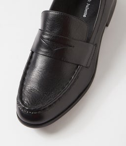 QUILSON DJ BLACK BLACK HEEL LEATHER