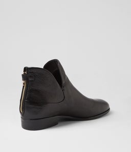 QILLO DJ BLACK BLACK HEEL LEATHER