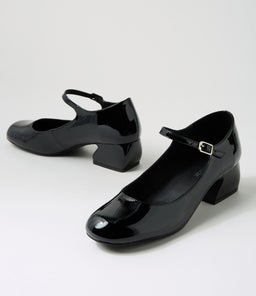 RIPLIE DJ BLACK PATENT LEATHER
