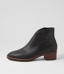 TALULA DJ BLACK NATURAL HEEL LEATHER