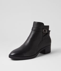 TARWON DJ BLACK BLACK HEEL LEATHER
