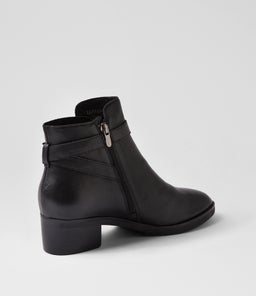 TARWON DJ BLACK BLACK HEEL LEATHER