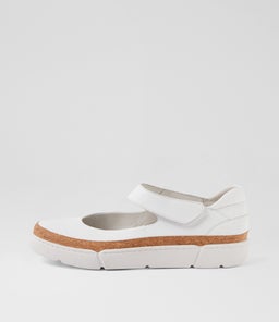 TOSHAE DJ WHITE WHITE SOLE LEATHER