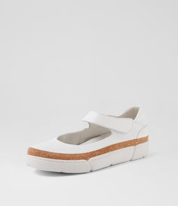 TOSHAE DJ WHITE WHITE SOLE LEATHER