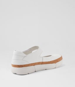 TOSHAE DJ WHITE WHITE SOLE LEATHER