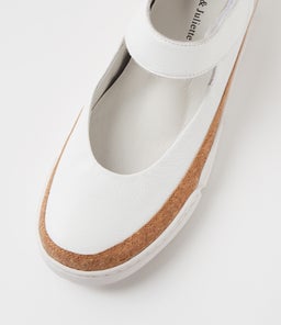 TOSHAE DJ WHITE WHITE SOLE LEATHER
