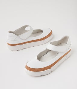 TOSHAE DJ WHITE WHITE SOLE LEATHER