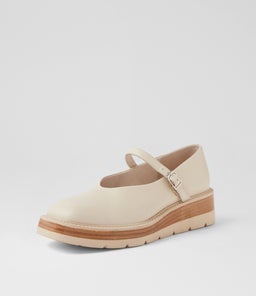 TONK DJ MILK NAT&MILK LEATHER SOLE