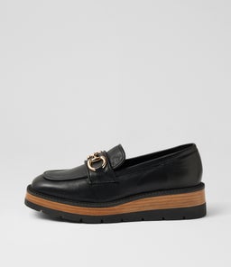 TULULE DJ BLACK NAT&BLACK LEATHER SOLE