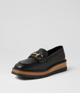 TULULE DJ BLACK NAT&BLACK LEATHER SOLE
