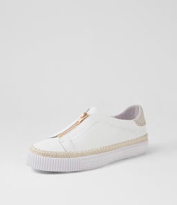 TAYORA DJ WHITE WHITE SOLE LEATHER