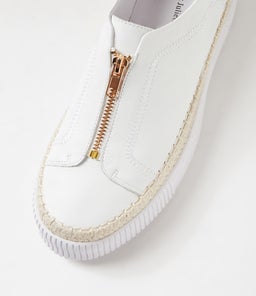 TAYORA DJ WHITE WHITE SOLE LEATHER