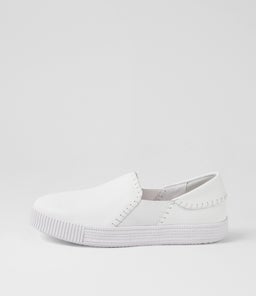TEAMONY DJ WHITE WHITE SOLE LEATHER
