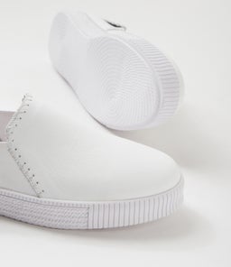 TEAMONY DJ WHITE WHITE SOLE LEATHER