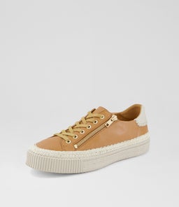 TARBES DJ DK TAN ALMOND SOLE LEATHER