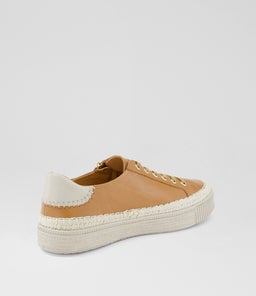 TARBES DJ DK TAN ALMOND SOLE LEATHER