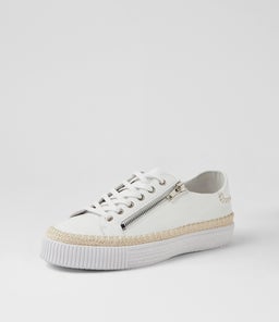 TARBES DJ WHITE WHITE SOLE LEATHER