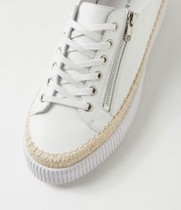 TARBES DJ WHITE WHITE SOLE LEATHER