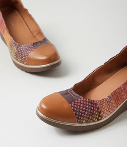 UDAXX DJ DK TAN AUTUMN MULTI LEATHER