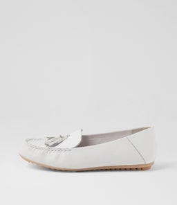 VALKON DJ WHITE TUMBLE LEATHER