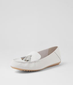 VALKON DJ WHITE TUMBLE LEATHER