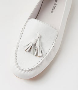 VALKON DJ WHITE TUMBLE LEATHER