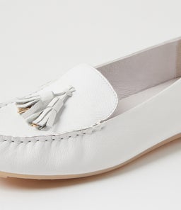 VALKON DJ WHITE TUMBLE LEATHER
