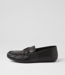 VELBERT DJ BLACK BLACK TUMBLE LEATHER