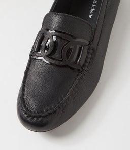 VELBERT DJ BLACK BLACK TUMBLE LEATHER