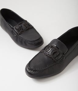 VELBERT DJ BLACK BLACK TUMBLE LEATHER