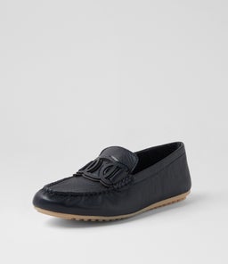 VELBERT DJ NAVY NAVY TUMBLE LEATHER