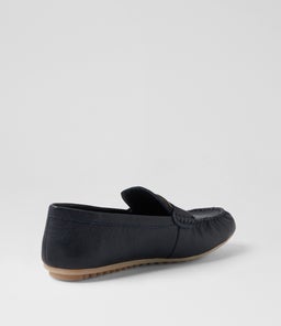 VELBERT DJ NAVY NAVY TUMBLE LEATHER