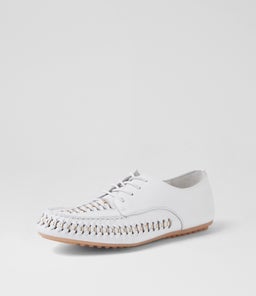 VOYCE DJ WHITE LEATHER
