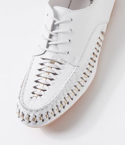 VOYCE DJ WHITE LEATHER