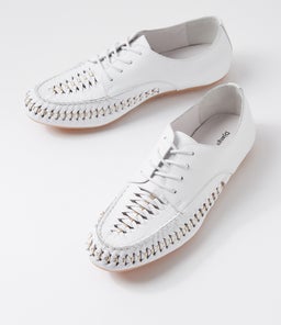 VOYCE DJ WHITE LEATHER