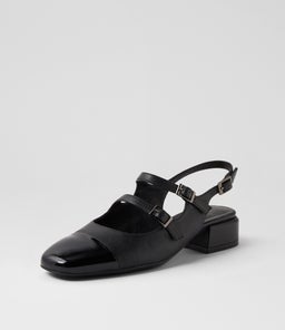 VAFRON DJ BLACK BLACK PATENT LEATHER