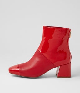 VITCH DJ RED RED PATENT LEATHER