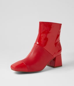 VITCH DJ RED RED PATENT LEATHER